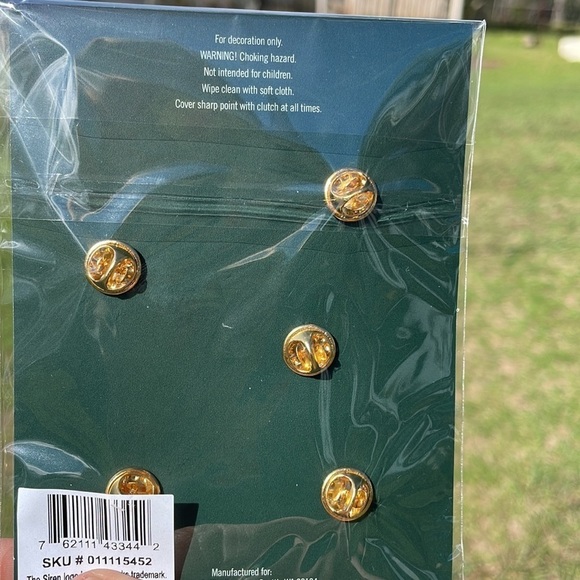 STARBUCKS HAWAII COLLECTION Enamel Pin Set Pineapple Turtle Aloha Exclusive - Picture 4 of 4